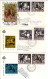 SAN MARINO - 1968, Mi914-7 - 5 FDCs, Horses, Paintings By Paolo Uccello  (BB075) - Storia Postale