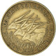 Monnaie, États De L'Afrique Centrale, 25 Francs, 1996 - Repubblica Centroafricana