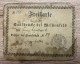 Einmalige Freikarte, Weisenfels Zur Saalbrücke Bei Weisenfels, Großkorbetha, 29.05.1895, Wegezoll Befreit. - Weissenfels