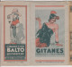 Couverture Protège Livre Publicitaire Gitanes Et Balto. - Tabak & Cigaretten