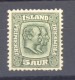 Islande  :  Yv  50  * - Unused Stamps