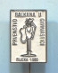 Gymnastic Gym - Balkan Championships Rijeka Yugoslavia, Vintage Pin Badge Abzeichen - Gymnastics