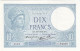 Billet 10 F Minerve Du 16-1-1941 FAY 07.28 Alph. C.84038 SPL Sans épinglage - 10 F 1916-1942 ''Minerve''