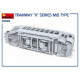 Delcampe - Miniart - TRAMWAY X SERIES Mid Type Maquette Kit Plastique Réf. 38026 Neuf NBO 1/35 - Trenes