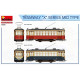 Delcampe - Miniart - TRAMWAY X SERIES Mid Type Maquette Kit Plastique Réf. 38026 Neuf NBO 1/35 - Trains