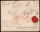 1836 (17 FEBR.) T&T FRANKFURT  N. LANGENSALZA- NACHNAHME-BRIEF - NACH ABGANG DER POST - SELTEN - Other & Unclassified