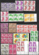 France Lot 38 Blocs De 4 Timbres Oblitérés - Lots & Kiloware (mixtures) - Max. 999 Stamps