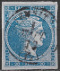 Plateflaw 20 F 6 In GREECE 1871-72 Large Hermes Head Inferior Paper Issue 20 L Grey Blue Vl. 48 A / H 35 B Position 27 - Abarten Und Kuriositäten