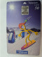 PORTUGAL   CHIPCARD  50 Units    Surfer/ Skier    Nice  Fine Used      **14170** - Portugal