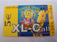 NETHERLANDS / PREPAID /€ 5,-,- / XL CALL/ GIRAFFE/ HAPPY BIRTHDAY      /    - USED CARD  ** 14179** - Pubbliche