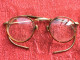 Lunettes De Lecture Vintage-lorgnon-lorgnettes-binocle-Binocles Lunette+étui Métal-portées Par Soldat Guerre 14/18-WWII - Gafas/Lentes