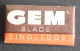 LAMETTA BARBA BLADE SHAVE GEM BLADE SINGLEDGE - Lames De Rasoir