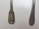 Delcampe - 3 Anciennes Cuillères à Bouillie Métal Argenté - Spoons