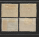 Belgisch Congo Belge Surchargé Ruanda Urundi, 2x *, 2x Gestempelt A PAYER, TE BETALEN, 2 Scans - Used Stamps