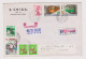 Japan NIPPON 1980s Registered Cover With Topic Stamps, Subway, Deer, Sent Abroad To Bulgaria (66363) - Storia Postale
