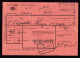 718/39 -- CANTONS DE L'EST - Aff. MIXTE S/Carte TP Service X 2 + Petit Sceau ST VITH 1948 à AMEL - Verso Gare De REULAND - Cartas & Documentos