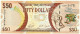 Guyana - 50 Dollars - 2016 - Pick: 41 - Unc. - Commemorative 50th Anniversary Of Independence - Serie AA - Guyana