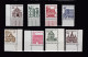 Une Série 16    Timbres   Bords De Feuille   Timbres   Deutsche Bundespost  &  Berlin    ** Monuments - Ungebraucht