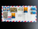 JAPAN NIPPON 1969 AIR MAIL LETTER TAKASAKI TO HELMSTEDT GERMANY 24-03-1969 - Lettres & Documents