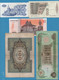 LOT BILLETS 5 BANKNOTES:  CAMBODIA - UKRAINA - IRAQ - ITALIA - DEUTSCHES REICH - Kiloware - Banknoten