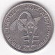 États De L'Afrique De L'Ouest 100 Francs 2002 , En Nickel, KM# 4 - Andere - Afrika