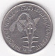 États De L'Afrique De L'Ouest 100 Francs 1975 , En Nickel, KM# 4 - Andere - Afrika