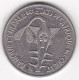 États De L'Afrique De L'Ouest 100 Francs 1974 , En Nickel, KM# 4 - Autres – Afrique