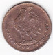 Cameroun Française 1 Franc 1943 , En Bronze , Lec# 14, En B/VG - Camerún