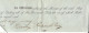 1849 BILL OF LADING CONNAISSEMENT  River Hoogly Calcutta INDE Pour Mauritius Ile Maurice Cargaison Riz Rice V.HIST. - 1800 – 1899