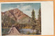 Banff Alberta Canada Old Postcard - Banff