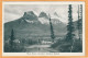 Banff Alberta Canada Old Postcard - Banff