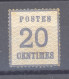 CLX  1181  -  France  -  Alsace-Lorraine  :  Yv  6  (*)   Signé Roig - Unused Stamps