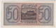 WW2 German Nazi Era Germany Reichsmark Banknote 50 Mark (ND) 1940-1945 - 2° Guerre Mondiale