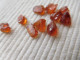 Delcampe - LOT CRISTAUX NATUREL ORIGINE MADAGASCAR 11.75 CARATS GRENATS SPESSARTITE C74 - Non Classificati