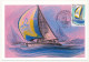 FRANCE - Carte Maximum - 2,30 Bateau La Poste - Premier Jour PARIS 6 Juin 1990 - 1990-1999