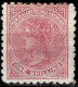 New Zealand 1882-1900  1 Sh.  SG.245 £ 120 / Brownish Red / Unused MH Stamp - Ungebraucht