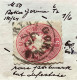 REKA GORNJA RR ! POPULATION TODAY ONLY 359  (Kroatien Zagreb) K1 Österreich 1864 (Austria  Autriche Croatie Croatia - Used Stamps