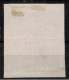 COB 22 (*) En Bloc De 4, Sans Gomme, Bord De Feuille Inferieur Gauche, VAL COB 1600 EUR (cotation Ensembles), RARE - 1866-1867 Petit Lion