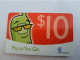 DOMINICA  $10,- PAY AS YOU GO/ RED   WITH TEXT DOMINICA RIGHT CORNER ** 14287 ** - Dominique