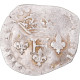 Monnaie, France, Henri III, Double Sol Parisis, 1588 (?), TB, Argent - 1574-1589 Heinrich III.