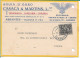 Portugal 1958 , Commercial Postcard By CASACA & MARTINS, Ldª , PAPELARIA AGUIA D'OURO , ABRANTESA - Portugal