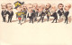 Fantaisies - Caricatures Politique - Hommes  - Carte Postale Ancienne - Hommes