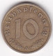 10 Reichspfennig 1938 A Berlin. Bronze-aluminium - 10 Reichspfennig