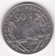 Polynésie Française. 50 Francs 1995 , En Nickel - French Polynesia