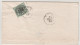 Stato Pontificia, 1 Baj Su Cover Senza Contenuto Viaggiata Per Roma 1859 - ...-1929 Prephilately