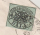 Stato Pontificia, 1 Baj Su Cover Senza Contenuto Viaggiata Per Roma 1859 - ...-1929 Vorphilatelie