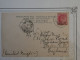 BW7 INDIA   BELLE CARTE  RR   1907 AGRA . TAJ MAHAL   A LONDON ENGLAND REDISTRIBUéE  + AFF. INTERESSANT++ - 1902-11 Koning Edward VII