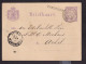 528 DT - Entier Postal Cachet Ambulant HAARL.-HELDER 1878 , Griffe Non Encadrée ZANDPOORT , Vers Arkel - Chemins De Fer