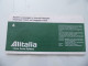 Biglietto Alitalia "NAPOLI - PARIGI" 1988 - Europa