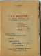 V. GINESY  - LA ROUTE - GUIDE PRATIQUE DES EXCURSIONS EN AUTOMOBILES....1926 - Rhône-Alpes